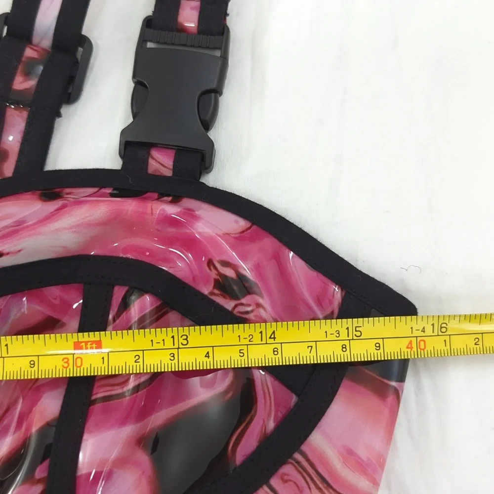 NWOT Dolls Kill Lady Acid Dimension Hologram Bra Top Club Exx Sz S - Picture 10 of 10